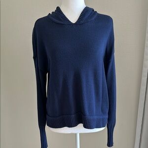 Navy V-Neck Sweater